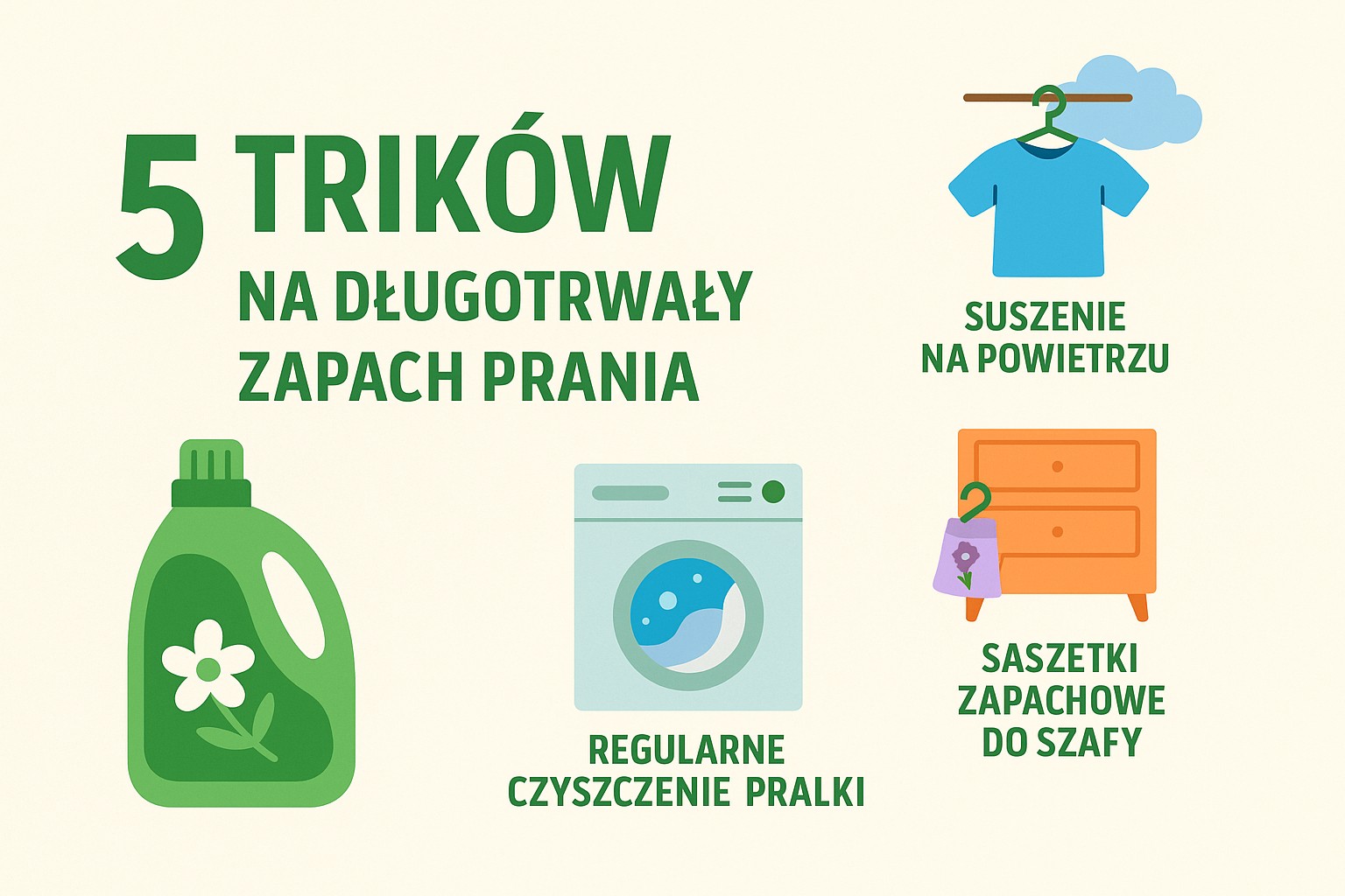 5 trików na długotrwały zapach prania – sprawdź, jak pachnieć świeżo każdego dnia! 5 trików na długotrwały zapach prania – sprawdź, jak pachnieć świeżo każdego dnia!