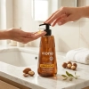 Vione Argan Macadamia Vitamin E 500 ml grafika informacyjna z korzyściami