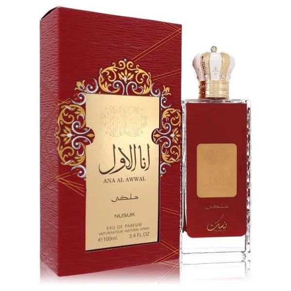 Nusuk Ana Al Awwal Red EDP 100 ml – perfumy unisex orientalno-ambrowe