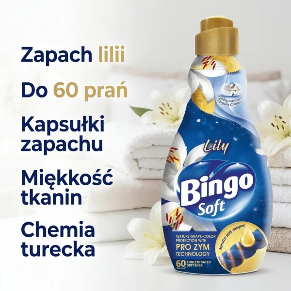 Bingo Soft Lily 60 prań najważniejsze korzyści