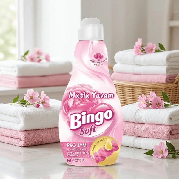 Bingo Soft Mutlu Yuvam płyn do płukania 60 prań