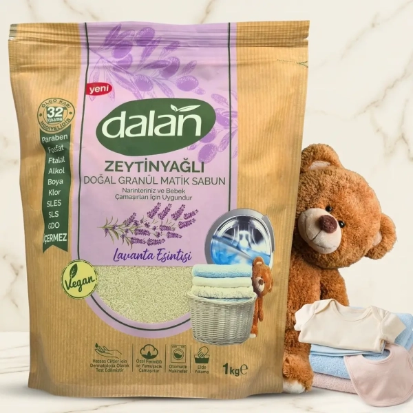 Dalan granulki mydlane Lawenda 1 kg zdjęcie produktowe hero