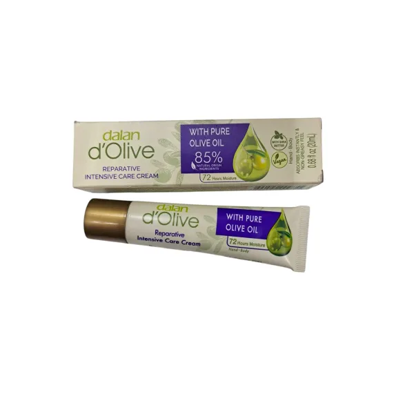 Krem intensywnie regenerujący Dalan d'Olive z czystą oliwą z oliwek 20 ml