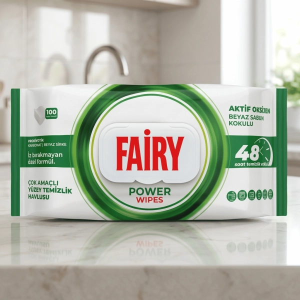 Fairy Power Wipes chusteczki czyszczące 100 szt