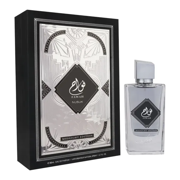 Perfumy Fawah Midnight Edition Nusuk 80ml – orientalny zapach męski inspirowany Oajan PDM