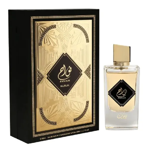 Perfumy arabskie Fawah Nusuk 100 ml w złoto-czarnym opakowaniu