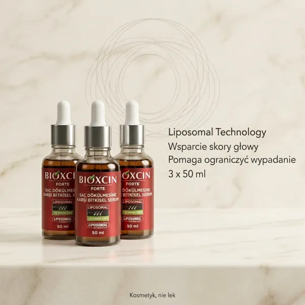 BIOXCIN FORTE Serum przeciw wypadaniu wlosow 3 x 50 ml