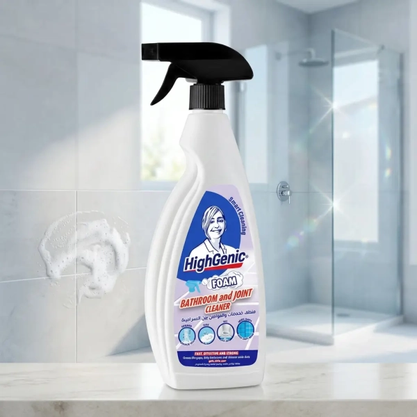 HighGenic Bathroom Joint Cleaner Foam 750 ml aktywna pianka do łazienki i fug chemia turecka