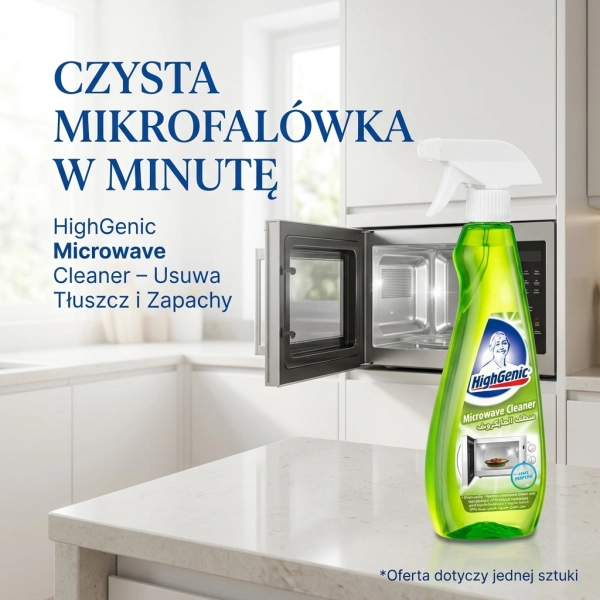 HighGenic Microwave Cleaner 350 ml grafika social media