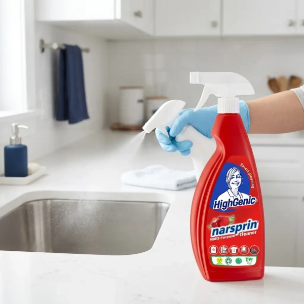 HighGenic Narsprin 750 ml grafika informacyjna z korzyściami