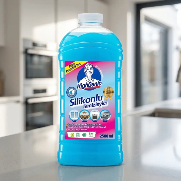 HighGenic płyn z silikonem 2,5L chemia turecka do czyszczenia