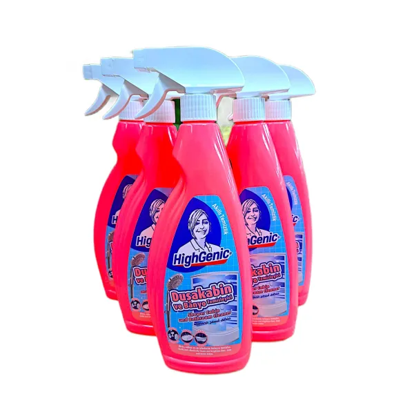 HighGenic – środek do czyszczenia kabin prysznicowych i łazienek, spray na kamień i osady