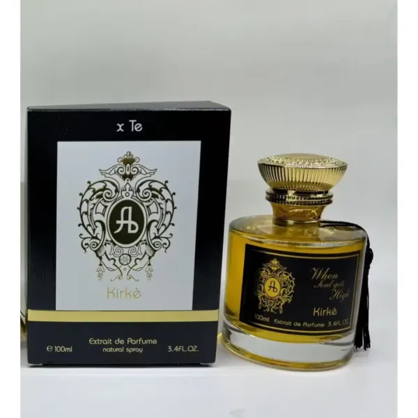Kirkè Eau de Parfum 100ml – perfumy unisex inspirowane Tiziana Terenzi Kirkè w czarno-złotym flakonie