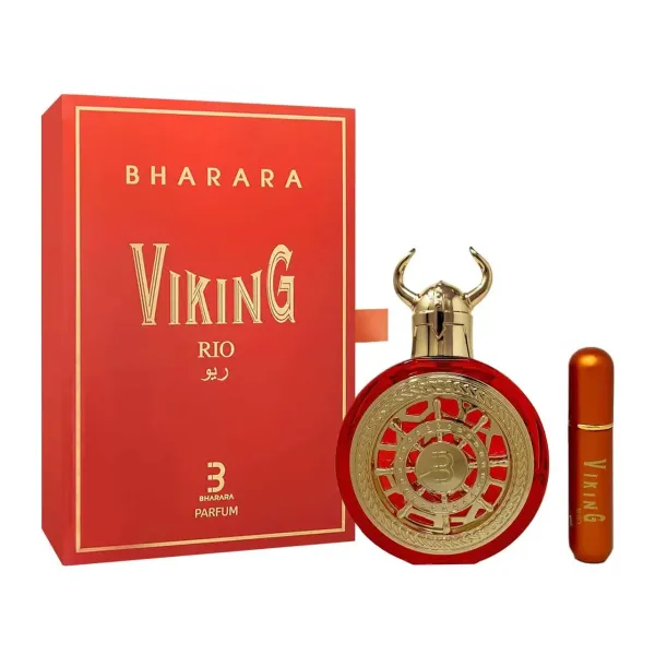 Perfumy unisex Bharara Viking Rio 100 ml – orientalny zapach gourmand z kakao i karmelem