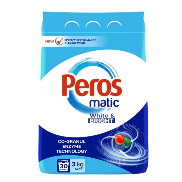Peros Matic White & Bright proszek do bieli 3 kg (30 prań)