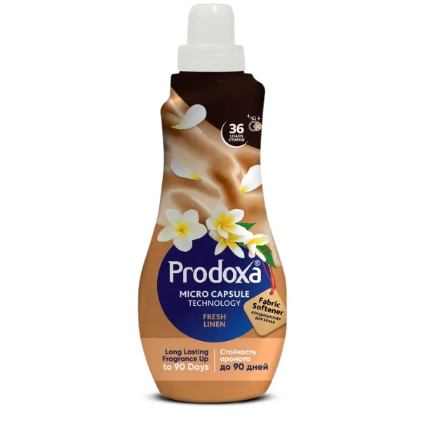 ProdoXa Fresh Linen – płyn do płukania z mikrokapsułkami, 900ml