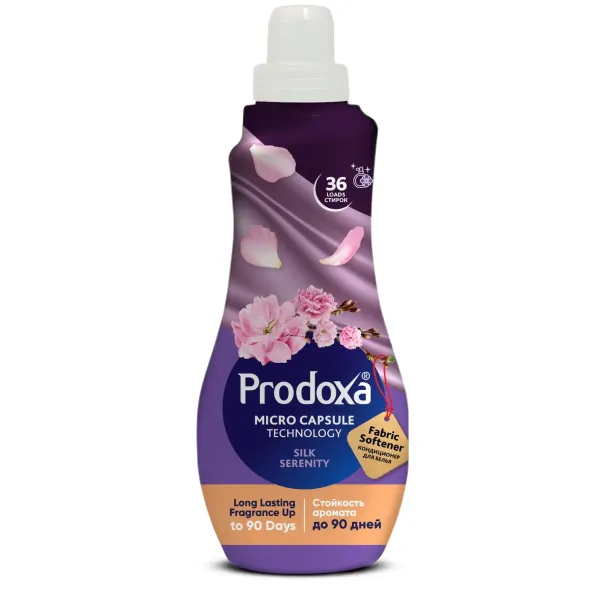 ProdoXa Silk Serenity – płyn do płukania 900ml z zapachem jedwabiu i mikrokapsułkami