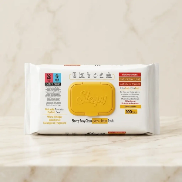 Sleepy Easy Clean chusteczki do powierzchni 100 szt zdjęcie produktowe hero