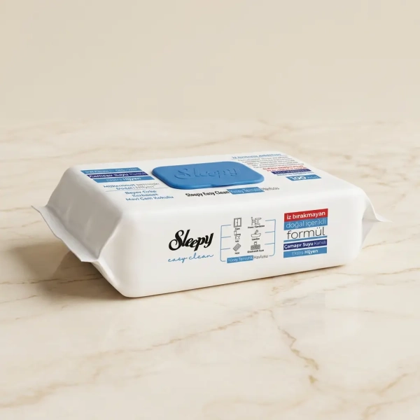 Sleepy Easy Clean Blue chusteczki czyszczące 100 szt zdjęcie produktowe hero