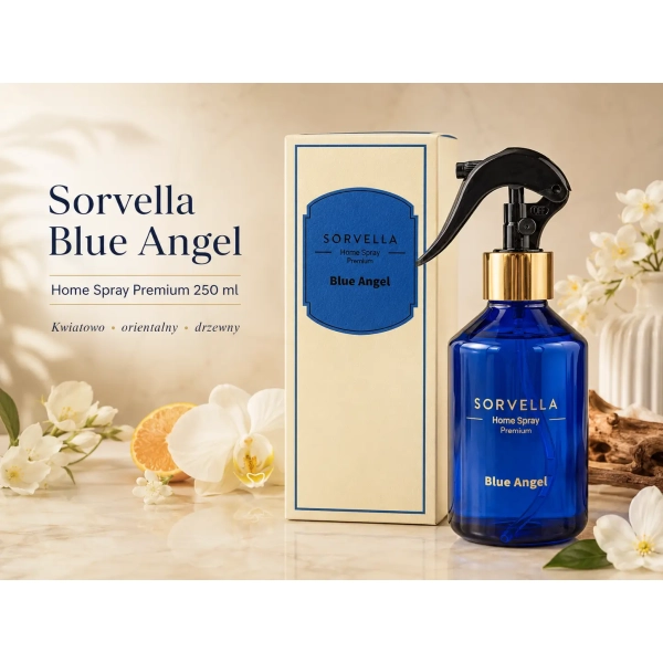 Grafika social media Sorvella Blue Angel Home Spray perfumy do wnętrz 250 ml