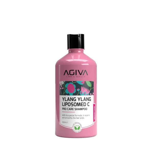 Szampon Agiva Ylang Ylang 500 ml – regenerujący z witaminą C