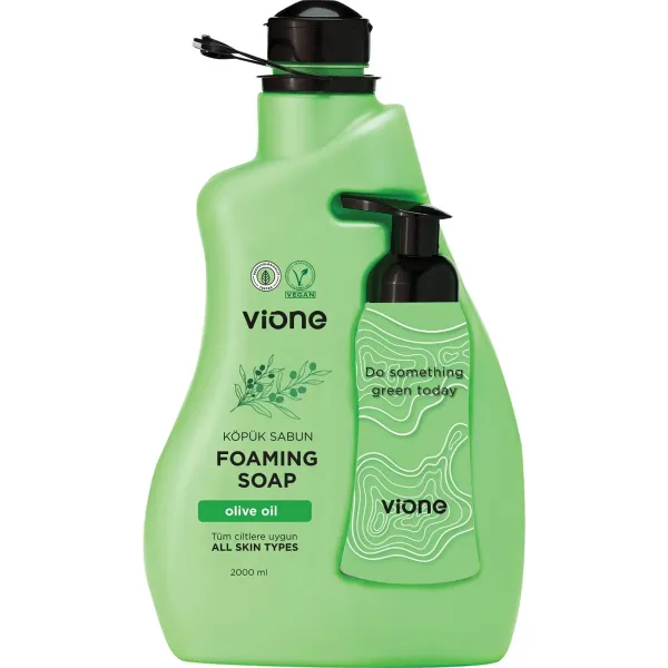 Mydło w piance Vione Olive Oil 2000 ml – ekologiczne i łagodne