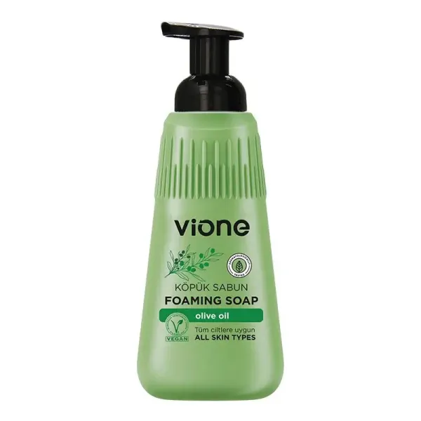 Mydło w piance Vione Olive Oil 500 ml – oliwa z oliwek, łagodne, wegańskie