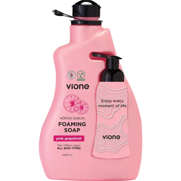 Mydło w piance Vione Pink Grapefruit 2000 ml – cytrusowa świeżość dla całej rodziny