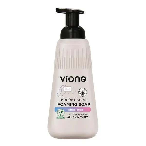Vione White Soap – delikatne mydło w piance 500 ml, do każdego rodzaju skóry