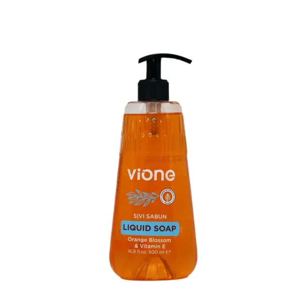 Mydło w płynie Vione Orange Blossom 500 ml – zapach pomarańczy, witamina E, cytrusowa świeżość