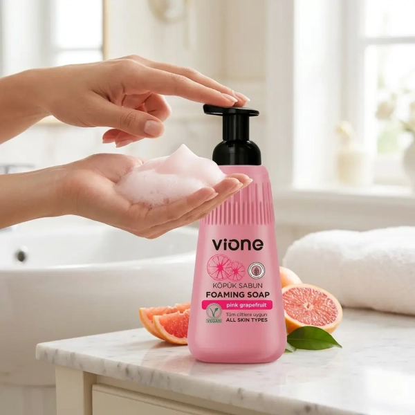 Vione Pink Grapefruit 500 ml grafika informacyjna z korzyściami