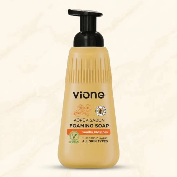 Vione Vanilla Blossom mydło w piance 500 ml zdjęcie produktowe hero