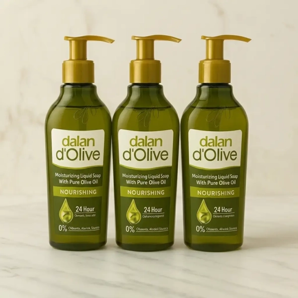 Zestaw 3x Dalan d’Olive 400 ml mydło w płynie zdjęcie hero