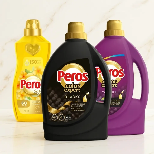 Zestaw Peros Expert 3w1 do prania czerni kolorów i płukania zdjęcie hero